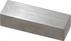 Mitutoyo - 0.45" Rectangular Steel Gage Block - Accuracy Grade AS-1, Includes Certificate of Inspection - Industrial Tool & Supply