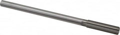 Made in USA - 0.507" High Speed Steel 6 Flute Chucking Reamer - Industrial Tool & Supply