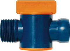 Loc-Line - 3/4" ID Coolant Hose NPT Valve - Male to Female Connection, Acetal Copolymer Body, NPT, Use with Loc-Line Modular Hose Systems - Industrial Tool & Supply