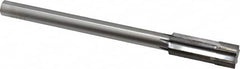 Made in USA - 0.7841 to 0.816" Diam, 5/8" Diam Shank, 2-1/2" Flute, Semi Finish Semi Ground Chucking Reamer - Industrial Tool & Supply