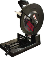 M.K. MORSE - 14" Blade Diam, 1" Arbor Hole, Miter Chop & Cutoff Saw - 1,300 RPM, 120 Volts - Industrial Tool & Supply