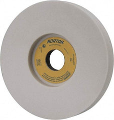 Norton - 7" Diam x 1-1/4" Hole x 1" Thick, J Hardness, 60 Grit Surface Grinding Wheel - Aluminum Oxide, Type 5, Medium Grade, 3,600 Max RPM, Vitrified Bond, One-Side Recess - Industrial Tool & Supply