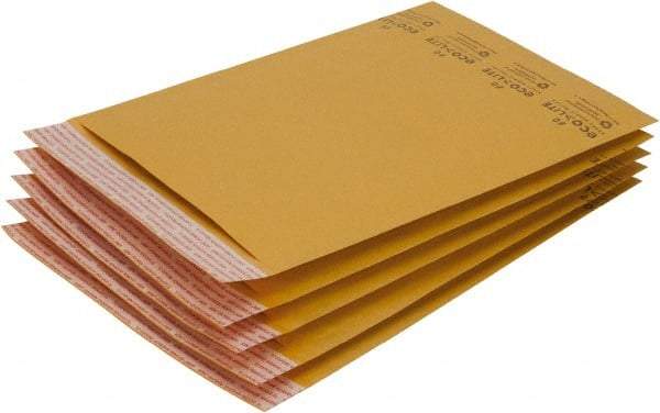 Made in USA - 10" Long x 6" Wide Peel-Off Self-Seal Jiffylite Bubble Cushioned Mailer - Industrial Tool & Supply