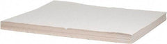 Made in USA - 30" Long x 20" Wide Sheets of White Newsprint Paper - 30 Lb Paper Weight, 600 Sheets - Industrial Tool & Supply