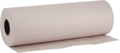 Made in USA - 1,695' Long x 24" Wide Roll of White Newsprint Paper - 30 Lb Paper Weight - Industrial Tool & Supply