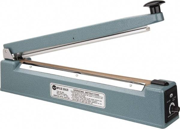 Value Collection - 16" Max Seal, 6 mil Thick, Table Top Thermal Impulse Sealer - 750 Watts - Industrial Tool & Supply