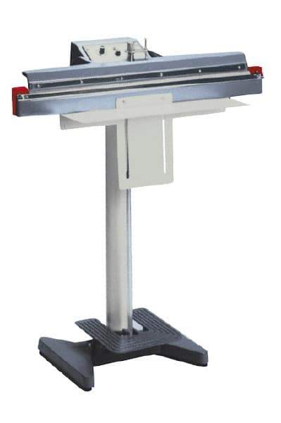 Value Collection - 18" Max Seal, 6 mil Thick, Foot Operated Thermal Impulse Sealer - 500 Watts - Industrial Tool & Supply