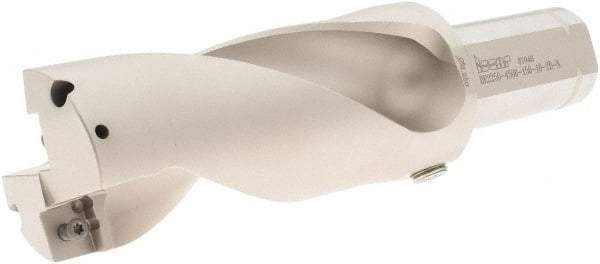 Iscar - 4-1/2" Max Drill Depth, 2xD, 2-1/4" Diam, Indexable Insert Drill - 2 Inserts, 1-1/2" Shank Diam, Straight Shank - Industrial Tool & Supply