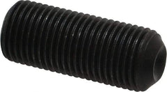 Value Collection - 1/2-20 UNF, 1-1/4" OAL, Cup Point Set Screw - Grade ASTM F912 Alloy Steel, 1/4" Key - Industrial Tool & Supply