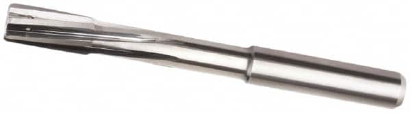 Kennametal - 8mm Carbide-Tipped 6 Flute Chucking Reamer - Industrial Tool & Supply