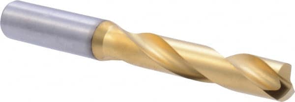 Kennametal - 9/16" 140° Solid Carbide Jobber Drill - Industrial Tool & Supply