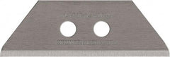 Martor USA - Carbon Steel Utility Knife Blade - 2-3/16" Blade Length, 0.025" Blade Thickness - Industrial Tool & Supply