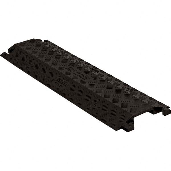 Checkers - On Floor Cable Covers Cover Material: Polyurethane Number of Channels: 1 - Industrial Tool & Supply