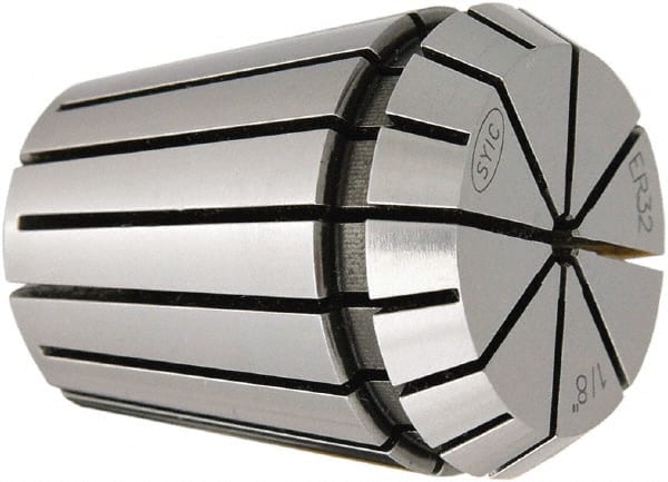 Techniks - 0.523 to 0.562" ER32 ER Collet - Industrial Tool & Supply