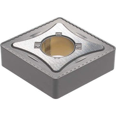 Kennametal - CNMG643 UN Grade KCK20 Carbide Turning Insert - TiCN/Al2O3 Finish, 80° Diamond, 3/4" Inscr Circle, 1/4" Thick, 3/64" Corner Radius - Industrial Tool & Supply