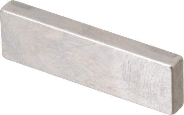 Mitutoyo - 0.131" Rectangular Steel Gage Block - Accuracy Grade 0, Includes Certificate of Inspection - Industrial Tool & Supply