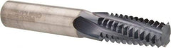 Accupro - 1-8 UNC, 0.62" Cutting Diam, 4 Flute, Solid Carbide Helical Flute Thread Mill - Internal Thread, 1-3/8" LOC, 4" OAL, 5/8" Shank Diam - Industrial Tool & Supply