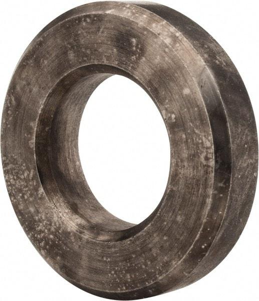 Gibraltar - 5/8" Screw, Grade 12L14 Case Hardened Steel Beveled Round Flat Washer - 21/32" ID x 1-1/4" OD, 1/4" Thick, Plain Finish - Industrial Tool & Supply