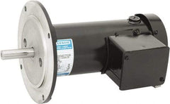 Leeson - 1/4 Max hp, 1,750 Max RPM, Permanent Magnet DC Motors Electric AC DC Motor - 115 V Input, 34G56C Frame, C-Face Mount, TEFC Enclosure - Industrial Tool & Supply