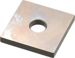 Mitutoyo - 0.128" Square Steel Gage Block - Accuracy Grade 0, Includes Certificate of Inspection - Industrial Tool & Supply