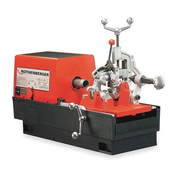 Rothenberger - Pipe Threading Machines Maximum Pipe Size Capacity (Inch): 2 Minimum Pipe Size Capacity (Inch): 1/8 - Industrial Tool & Supply