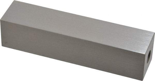 Mitutoyo - 4" Square Steel Gage Block - Accuracy Grade 0, Includes Certificate of Inspection - Industrial Tool & Supply