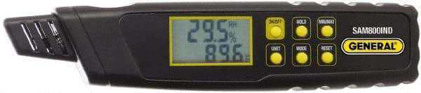 General - Weather Detectors & Alarms Type: Heat Index Monitor Function: Displays Heat Index, Temperature, Humidity, Dew Point - Industrial Tool & Supply