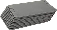 Durham - 3" High, Gray Bin Divider - Use with 119-95 - Industrial Tool & Supply