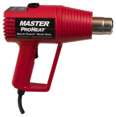 Master Appliance - 1,000°F Heat Setting, 16 CFM Air Flow, Heat Gun - 120 Volts, 11 Amps, 1,300 Watts, 6' Cord Length - Industrial Tool & Supply