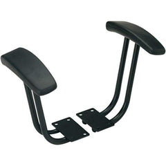 ALERA - Black Fixed Arm Kit - For Alera Interval, Essentia Series Chairs & Stools - Industrial Tool & Supply