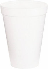 DART - Foam Drink Cups, 12 oz, 1000/Carton - White - Industrial Tool & Supply