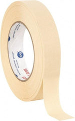 Intertape - 1" Wide x 60 Yd Long White Paper Masking Tape - Series PG21, 7.3 mil Thick, 26 In/Lb Tensile Strength - Industrial Tool & Supply