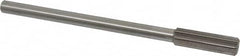 Interstate - 0.596" High Speed Steel Chucking Reamer - Industrial Tool & Supply