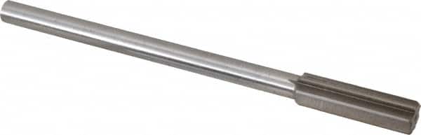 Interstate - 0.603" High Speed Steel Chucking Reamer - Industrial Tool & Supply