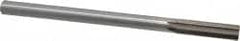 Interstate - 0.619" High Speed Steel Chucking Reamer - Industrial Tool & Supply