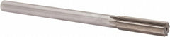 Interstate - 0.633" High Speed Steel 6 Flute Chucking Reamer - Industrial Tool & Supply