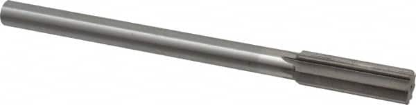 Interstate - 0.714" High Speed Steel Chucking Reamer - Industrial Tool & Supply