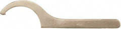 Ampco - 6-1/8" to 6-1/2" Capacity, Spanner Wrench - Nonsparking - Industrial Tool & Supply