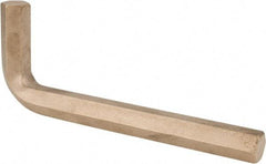 Ampco - 5/8" Hex, Long Arm, Nonsparking Hex Key - 7" OAL, Inch System of Measurement - Industrial Tool & Supply