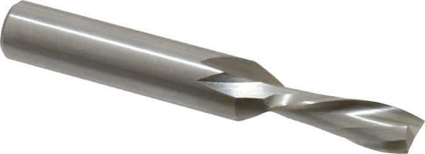 Onsrud - 3/8" Cutting Diam x 1" Length of Cut, 2 Flute, Downcut Spiral Router Bit - Uncoated, Right Hand Cut, High Speed Steel, 3-1/2" OAL x 1/2" Shank Diam, Double Edge, 19 to 32° Helix Angle - Industrial Tool & Supply