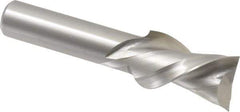 Onsrud - 3/4" Cutting Diam x 1-1/4" Length of Cut, 2 Flute, Downcut Spiral Router Bit - Uncoated, Right Hand Cut, High Speed Steel, 3-1/4" OAL x 1/2" Shank Diam, Double Edge, 19 to 32° Helix Angle - Industrial Tool & Supply