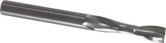 Onsrud - 3/8" Cutting Diam x 1-1/2" Length of Cut, 2 Flute, Upcut Spiral Router Bit - Uncoated, Right Hand Cut, Solid Carbide, 4" OAL x 3/8" Shank Diam, Double Edge, 22° Helix Angle - Industrial Tool & Supply