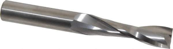 Onsrud - 1/2" Cutting Diam x 1-3/4" Length of Cut, 2 Flute, Upcut Spiral Router Bit - Uncoated, Right Hand Cut, Solid Carbide, 4" OAL x 1/2" Shank Diam, Double Edge, 22° Helix Angle - Industrial Tool & Supply