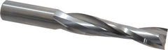 Onsrud - 1/2" Cutting Diam x 2-1/8" Length of Cut, 2 Flute, Upcut Spiral Router Bit - Uncoated, Right Hand Cut, Solid Carbide, 4" OAL x 1/2" Shank Diam, Double Edge, 22° Helix Angle - Industrial Tool & Supply