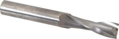 Onsrud - 5/8" Cutting Diam x 1-3/4" Length of Cut, 2 Flute, Upcut Spiral Router Bit - Uncoated, Right Hand Cut, Solid Carbide, 5" OAL x 5/8" Shank Diam, Double Edge, 22° Helix Angle - Industrial Tool & Supply