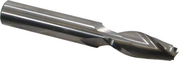 Onsrud - 3/4" Cutting Diam x 2-1/2" Length of Cut, 2 Flute, Upcut Spiral Router Bit - Uncoated, Right Hand Cut, Solid Carbide, 5" OAL x 3/4" Shank Diam, Double Edge, 22° Helix Angle - Industrial Tool & Supply