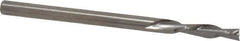 Onsrud - 1/8" Cutting Diam x 1/2" Length of Cut, 2 Flute, Downcut Spiral Router Bit - Uncoated, Right Hand Cut, Solid Carbide, 2" OAL x 1/8" Shank Diam, Double Edge, 30° Helix Angle - Industrial Tool & Supply