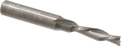 Onsrud - 3/16" Cutting Diam x 3/4" Length of Cut, 2 Flute, Downcut Spiral Router Bit - Uncoated, Right Hand Cut, Solid Carbide, 2" OAL x 1/4" Shank Diam, Double Edge, 30° Helix Angle - Industrial Tool & Supply