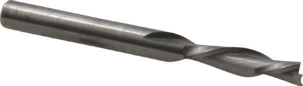 Onsrud - 3/16" Cutting Diam x 3/4" Length of Cut, 2 Flute, Downcut Spiral Router Bit - Uncoated, Right Hand Cut, Solid Carbide, 2" OAL x 3/16" Shank Diam, Double Edge - Industrial Tool & Supply
