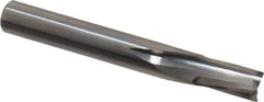 Onsrud - 3/8" Cutting Diam x 5/8" Length of Cut, 3 Flute, Downcut Spiral Router Bit - Uncoated, Right Hand Cut, Solid Carbide, 3" OAL x 3/8" Shank Diam, Three Edge, 10° Helix Angle - Industrial Tool & Supply